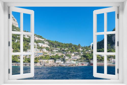 Fototapeta Naklejka Na Ścianę Okno 3D - Italy, Isle of Capri, Marina Piccola