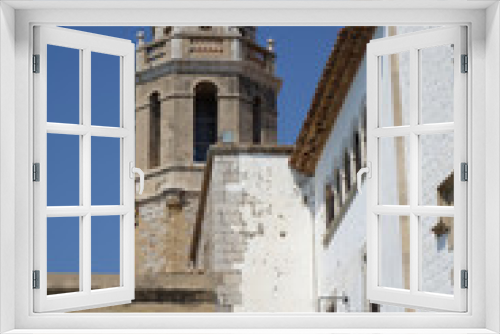 Street view of Sitges, Spain