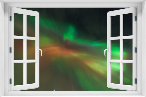 Fototapeta Naklejka Na Ścianę Okno 3D - Aurora borealis, northern lights, near Fairbanks, Alaska