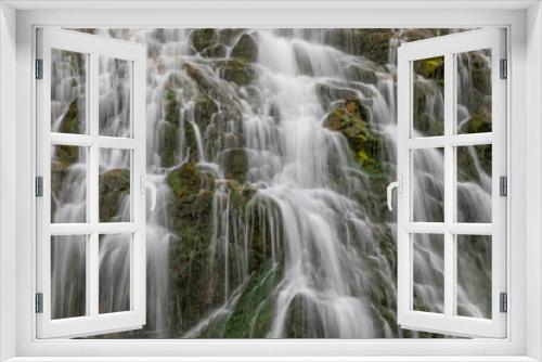 Fototapeta Naklejka Na Ścianę Okno 3D - USA, Washington State, Meyers Falls. Waterfall scenic. Credit as: Don Paulson / Jaynes Gallery / DanitaDelimont.com