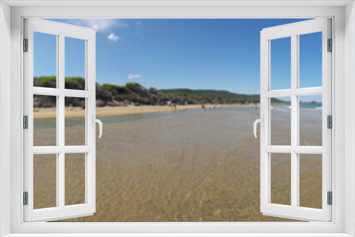 Fototapeta Naklejka Na Ścianę Okno 3D - Vacanze in spiaggia al mare 
