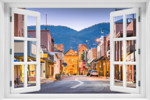 Fototapeta Naklejka Na Ścianę Okno 3D - Santa Fe, New Mexico, USA