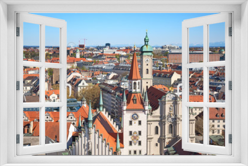 Fototapeta Naklejka Na Ścianę Okno 3D - Munich
