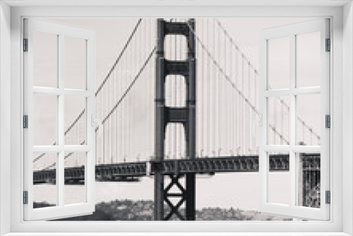 Fototapeta Naklejka Na Ścianę Okno 3D - The golden gate bridge san francisco california