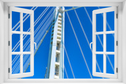 Fototapeta Naklejka Na Ścianę Okno 3D - New San Francisco-Oakland Bay Bridge Tower