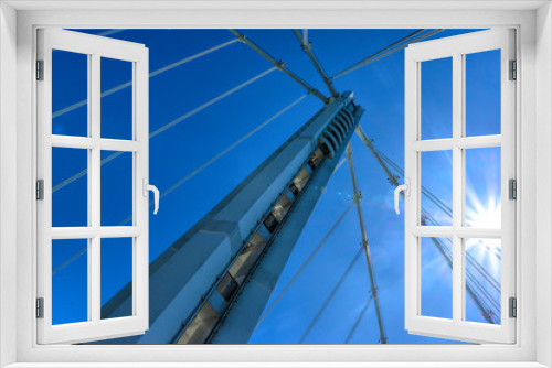 Fototapeta Naklejka Na Ścianę Okno 3D - New San Francisco-Oakland Bay Bridge Tower