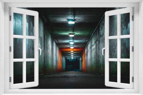Fototapeta Naklejka Na Ścianę Okno 3D - Tunnel