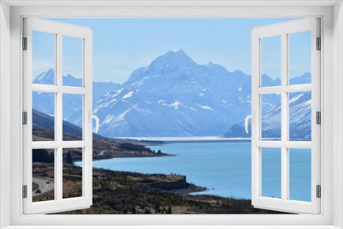 Fototapeta Naklejka Na Ścianę Okno 3D - Aoraki Mount Cook in New Zealand