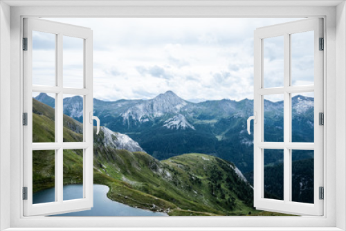 Fototapeta Naklejka Na Ścianę Okno 3D - Berge im Lungau