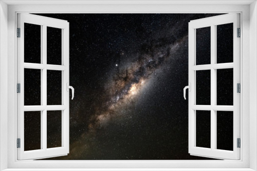 Fototapeta Naklejka Na Ścianę Okno 3D - The centre of the Milky Way during a clear night in Storm King, Queensland, Australia