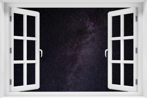 Fototapeta Naklejka Na Ścianę Okno 3D - Night sky with stars, Milky Way. Beautiful panorama view. 