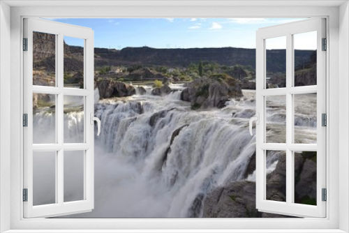 Fototapeta Naklejka Na Ścianę Okno 3D - Beautiful Waterfall