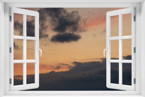 Fototapeta Naklejka Na Ścianę Okno 3D - Himmel