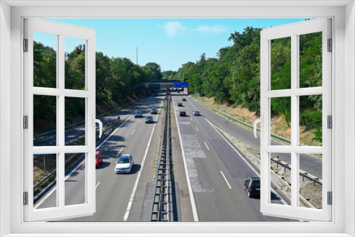 Fototapeta Naklejka Na Ścianę Okno 3D - traffic on the highway