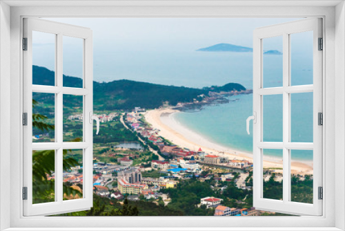 Fototapeta Naklejka Na Ścianę Okno 3D - Laoshan Yangkou Scenic Area overlooks Qingdao