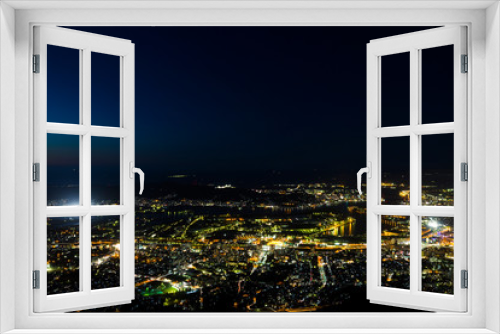 Fototapeta Naklejka Na Ścianę Okno 3D - Night view of Kitakyushu City