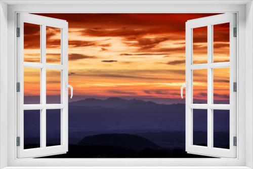 Fototapeta Naklejka Na Ścianę Okno 3D - Sunset  in Costa Rica