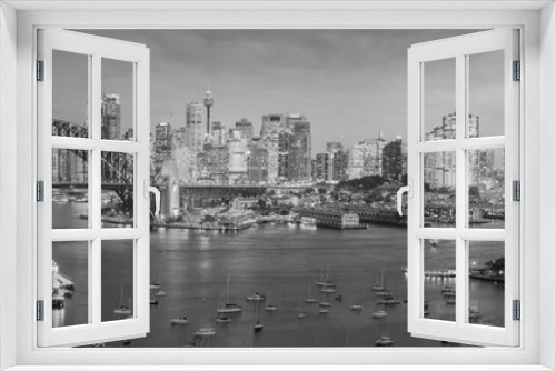 Fototapeta Naklejka Na Ścianę Okno 3D - Downtown Sydney skyline in Australia