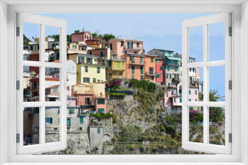 Village Coloré Manarola Cinque Terre Italie