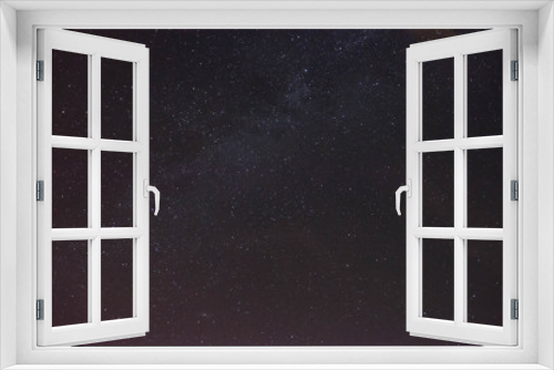Fototapeta Naklejka Na Ścianę Okno 3D - Bezchmurne, nocne zachmurzone niebo.