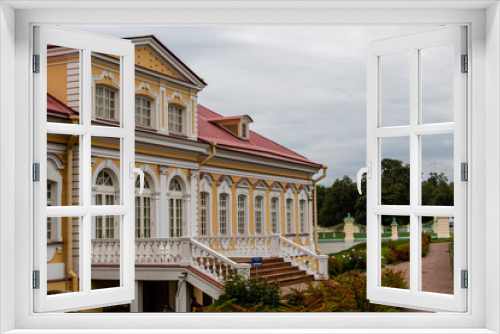 Fototapeta Naklejka Na Ścianę Okno 3D - Oranienbaum, the palace of Alexander Menshikov close to St Petersburg, Russia