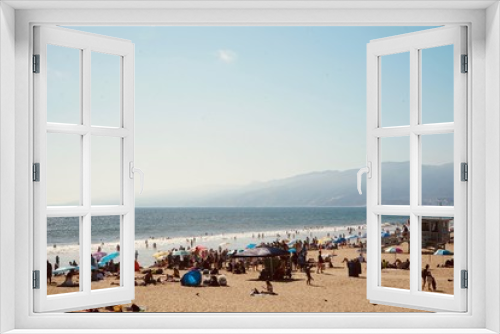 Fototapeta Naklejka Na Ścianę Okno 3D - Santa Monica California