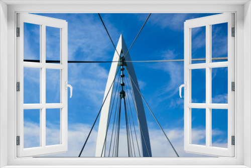 Fototapeta Naklejka Na Ścianę Okno 3D - Sky Bridge