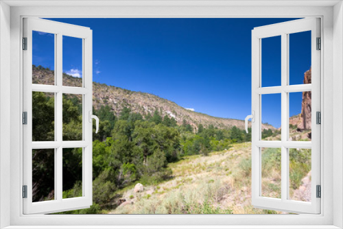 Fototapeta Naklejka Na Ścianę Okno 3D - Tuff Ash Valles Caldera, Bandelier National Monument New Mexico