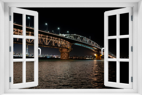 Fototapeta Naklejka Na Ścianę Okno 3D - Harbour Bridge at Night