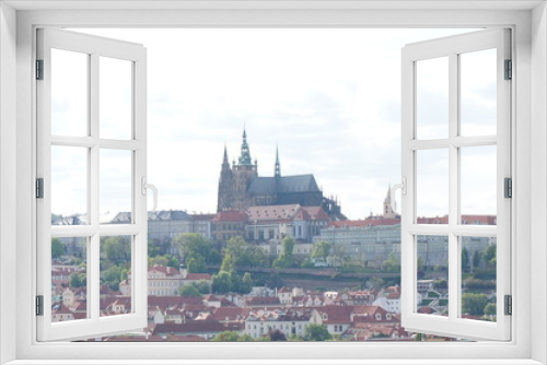 Fototapeta Naklejka Na Ścianę Okno 3D - the old city of Prague