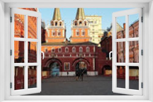 Fototapeta Naklejka Na Ścianę Okno 3D - State Historical Museum on the red square No. 1 in Moscow