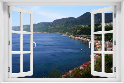Fototapeta Naklejka Na Ścianę Okno 3D - Chianalea - Scilla - Calabria