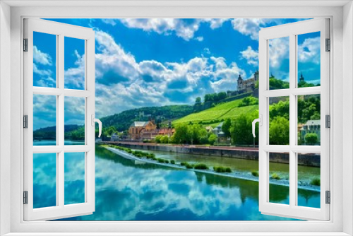 Fototapeta Naklejka Na Ścianę Okno 3D - bavaria, würzburg