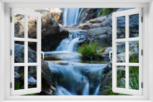 Fototapeta Naklejka Na Ścianę Okno 3D - waterfall Portugal