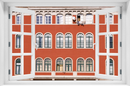 Fototapeta Naklejka Na Ścianę Okno 3D - Beautiful facade