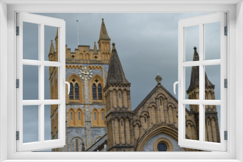 Fototapeta Naklejka Na Ścianę Okno 3D - Buckfast Abbey, Devon, England, July 2019