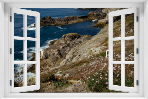 Fototapeta Naklejka Na Ścianę Okno 3D - Coastline in Brittany, France