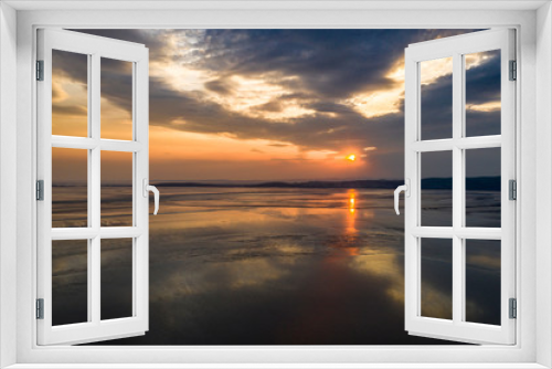Fototapeta Naklejka Na Ścianę Okno 3D - Morcombe Bay Sunset