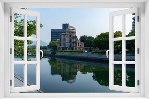 Fototapeta Naklejka Na Ścianę Okno 3D - [広島県]広島平和記念公園・原爆ドーム