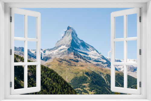 Fototapeta Naklejka Na Ścianę Okno 3D - Zermatt, Matterhorn, Wallis, Alpen, Furggsattel, Zmuttgletscher, Gletscher, Furi, Zmutt, Sommer, Schweiz