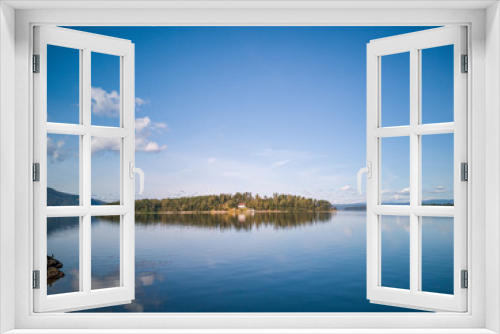 Fototapeta Naklejka Na Ścianę Okno 3D - Utøya