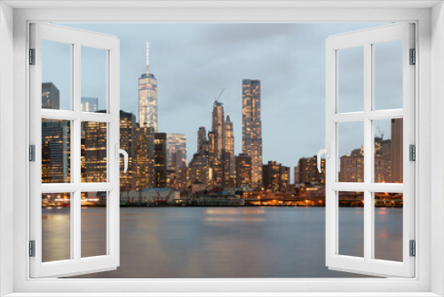 Fototapeta Naklejka Na Ścianę Okno 3D - New york
