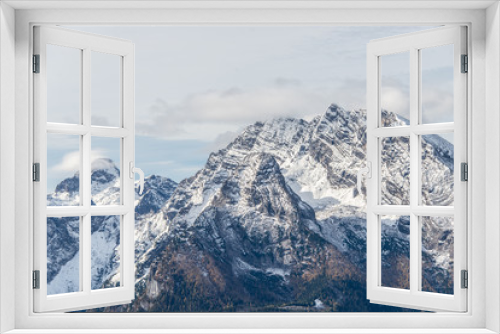 Fototapeta Naklejka Na Ścianę Okno 3D - Bavarian Alps from Eagle's Nest