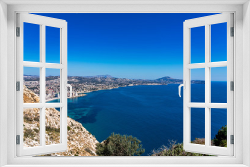 Fototapeta Naklejka Na Ścianę Okno 3D - Mediterranean resort Calpe near Valencia Costa Blanca Spain