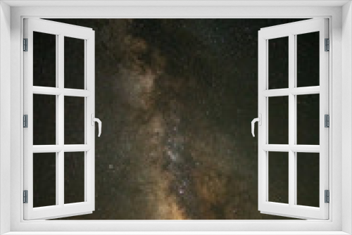 Fototapeta Naklejka Na Ścianę Okno 3D - MIlkyway background 