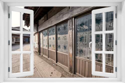 Fototapeta Naklejka Na Ścianę Okno 3D - Guryongpo Modern Culture and History Street in Pohang-si, South Korea.