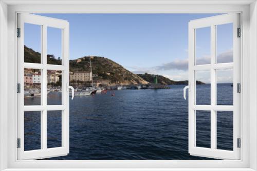 Fototapeta Naklejka Na Ścianę Okno 3D - isola del giglio borgo Giglio lungo le sponde dell'isola toscana Italia