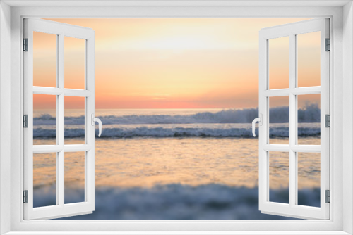 Fototapeta Naklejka Na Ścianę Okno 3D - Spectacular sunrise or sunset seascape photography nature background.