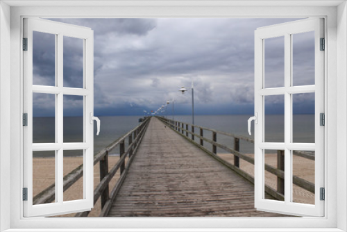 Fototapeta Naklejka Na Ścianę Okno 3D - Morgenstille an der Ostsee