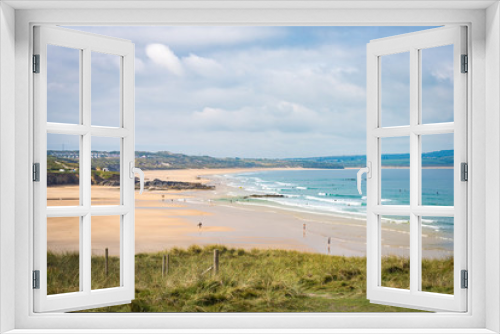 Fototapeta Naklejka Na Ścianę Okno 3D - Cornwall beach
